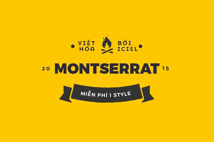 Trọn bộ 18 Font Montserrat Việt Hóa miễn phí – hướng dẫn download nhanh